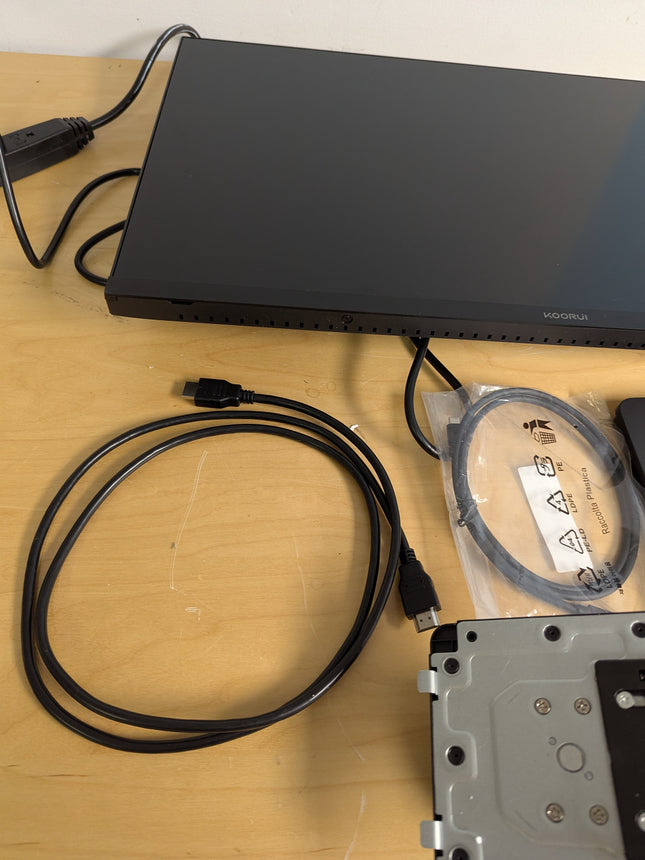 KOORUI 27N7U 27 inch 4K Monitor, UHD (3840 x 2160p) IPS Display, HDR 400, DCI-P3