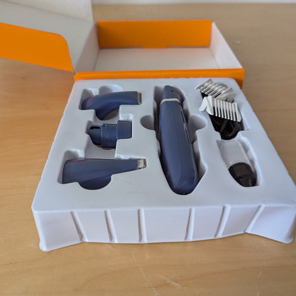 oneisall 4-in-1 Cordless Dog Grooming Kit with 2-Speed Clippers, Low Noise Paw T