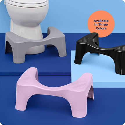 Squatty Potty Curve Toilet Stool 7" Pink