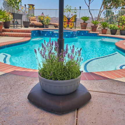 Round Savannah Planter (Grey)