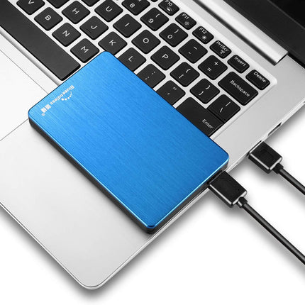 Blueendless Portable External Hard Drive, USB 3.0, Ultra Slim, Compatible with M