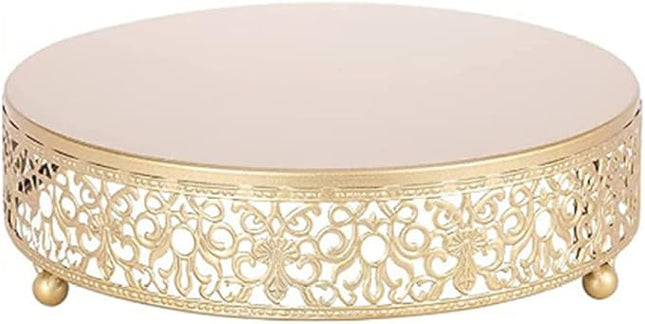 Gold Cake Stand metal Cupcake Display Stand Glossy Metallic Finish Holder for We