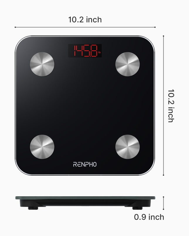 RENPHO Scale for Body Weight, Elis 1 Smart Bathroom Scale, Bluetooth Body Fat Sc