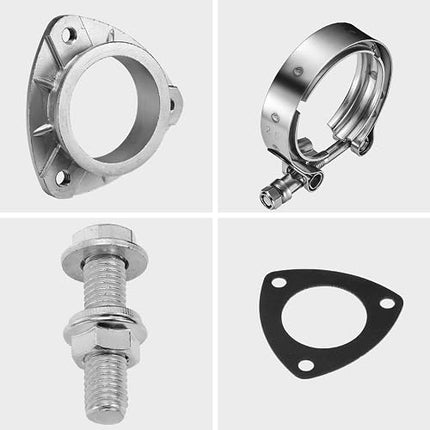 SPELAB 2.5 Inch Dual Electric Exhaust Cutout Valve Remote Switch