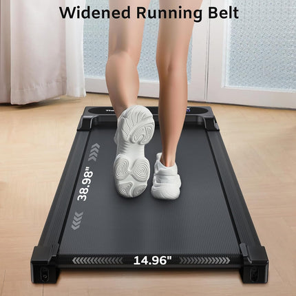 TheNeat Walking Pad Treadmill for Home Office, Ultra Quiet Under Desk 2 in 1 for