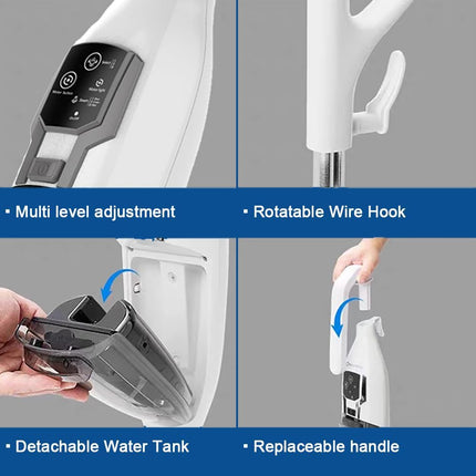 Torder Steam Spin Mop, Floor Scrubber Steam Mop for Hard Floors Deep Cleaning, 2