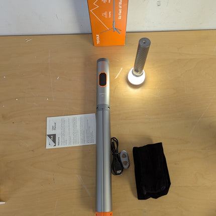 Telescopic Collapsible Camping Light, 800 Lumens, IP65, Remote & Magnetic Base