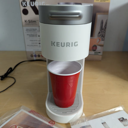 Keurig K-Slim Single Serve K-Cup Pod Coffee Maker, Multistream Technology, 3 Bre