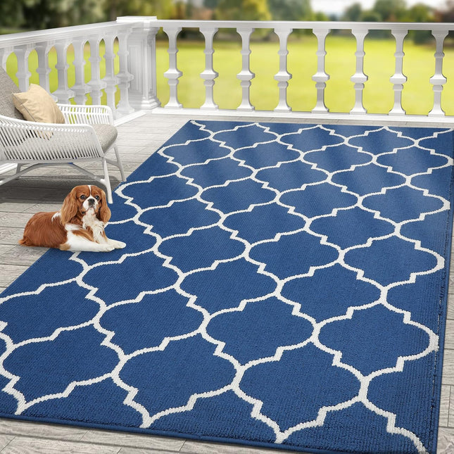 OLANLY Indoor Door Mat, 71" x 47", Non-Slip Absorbent Resist Dirt Entrance Mat,