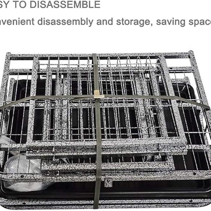 Metal Dog Cage Heavy Duty Dog Crate 15 Kg Body Weight Under Pet, Pomeranian, Chi