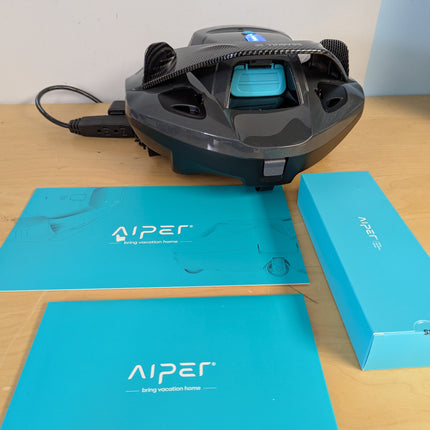 AIPER Cordless Robotic Pool Cleaner, Pool Vacuum Lasts 90 Mins, LED Indicator, S