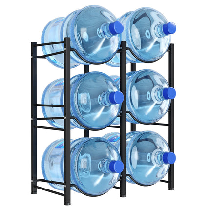 Lifewit 5 Gallon Jug Holder, 3 Tier Bottle Stand, Heavy Duty Dispenser Rack With