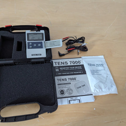 TENS 7000 Digital TENS Machine - for Back Pain, Neck Pain, General Pain Relief,