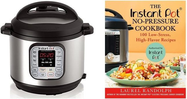 FAULTY Instant Pot DUO60 6 Qt 7-in-1 Programmable Pressure Cooker & Slow Cooker, 14 Programs (Cracked Handle Plastic)