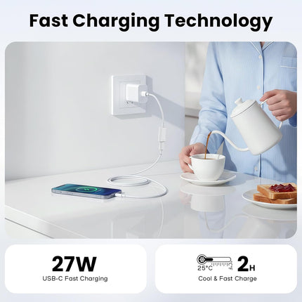 Deeyaple USB-C to Lightning Adapter, USB C to Lightning Cable Adapter, Compact a