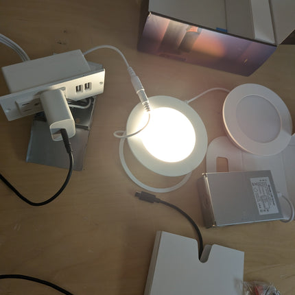 (ONLY 2) Govee 4 Inch Smart Recessed Pot Lights, Wi-Fi & Bluetooth RGBWW Dimmabl
