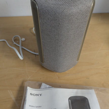 Sony SRS-RA3000 360 Reality Audio Wi-Fi/Bluetooth Wireless Speaker, Compatible w