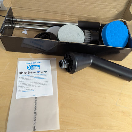 Leebein Electric Spin Scrubber, 2025 New Cordless Cleaning Brush Bathroom Scrubb