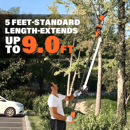 MAXLANDER 2-IN-1 Cordless Pole Saw & Mini Chainsaw