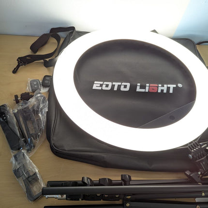 21 inch LED Ring Light with Tripod Stand, Video Ring Light for Selfie Photograph