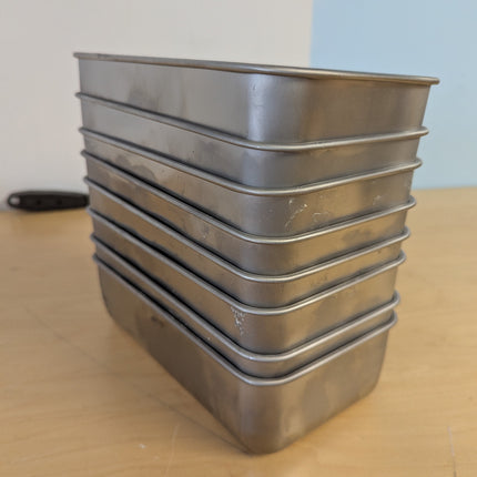 LIANYU 8 Pack 9x5 Inch Loaf Pans for Bread Baking, Stainless Steel Baking Bread