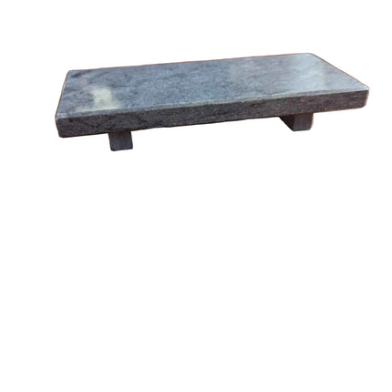 Small grey marble pedestal for kitchen/sink/washroom