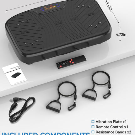 Vibration Plate Exercise Machine for Lymphatic Drainage & Fitness