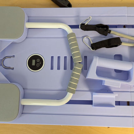 Mosdos Portable Pilates Reformer Machine for Home Gym - Auto-Rebound Pilates Boa