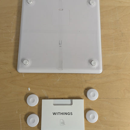Withings Body Smart Weight & BMI Wi-Fi Digital Scale with HealthMate App, 8 Users, Pregnancy & Baby Mode