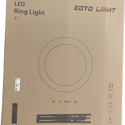 21 inch LED Ring Light with Tripod Stand, Video Ring Light for Selfie Photograph