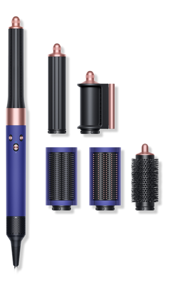 Dyson Airwrap Multi-Styler Long Complete for Long Hair, Vinca Blue/Rose, 5 Attachments (No Firm Brush)