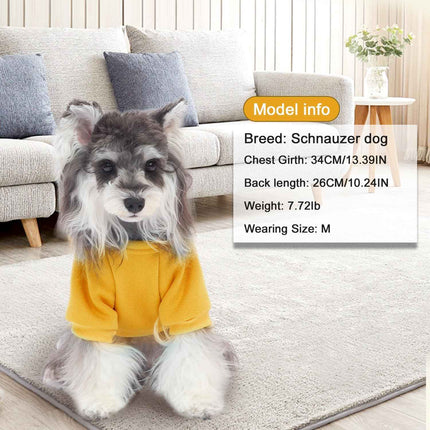 Dog Hoodie (Brown+Khaki, XX-Small)