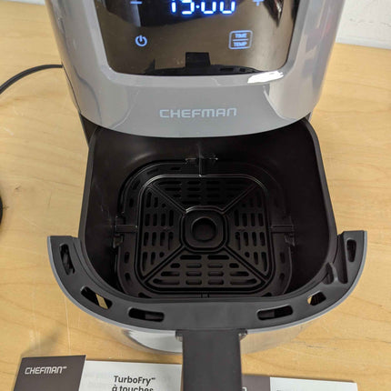 CHEFMAN 2 Qt Mini Air Fryer – Digital Space-Saving Compact Air Fryer with Nonsti