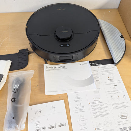 (NO STATION) DREAME D20 Plus Robot Vacuum, 13000Pa Suction, Robot Only