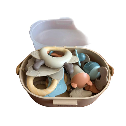 Baby Rattles & Teethers Set – Baby Toys 0-6 Months, Teething Toys 3-6 Months, Se