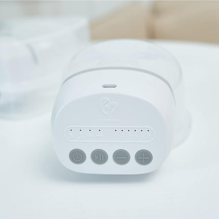 Bellababy Wearable Breast Pump Hands Free, Low Noise Pain Free, 4 Modes 6 Levels