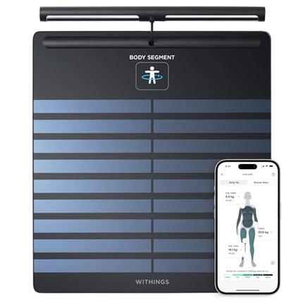 WITHINGS Body Segment - Smart Scale with Segmental Body Composition Analysis, We