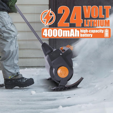 24V 4Ah Electric Snow Shovel Cordless Snow Blower Cordless Snow Shovel with Batt