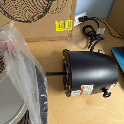 LCVZTECH 20 inch Wall Mount Fan Oscillating, 3-Speed 5500 CFM High Velocity Indu