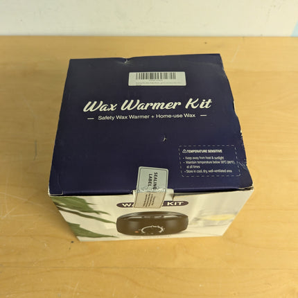 Waxing Kits Wax Melt Warmer: Wax Kit with 4*100g Hard Waxing Beans &30Pcs Waxing