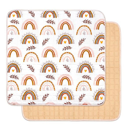 Pea Pod Baby Play Mats for Floor 50''x50'' Thick Playpen Baby Mat for Playing Ul
