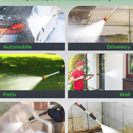 Jowque Electric Pressure Washer 4800 PSI 2.8 GPM, Power Washers Electric Powered