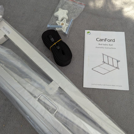 CanFord Bed Rails for Elderly Adults Safety, Folding Bedside Assist Rail Handle,