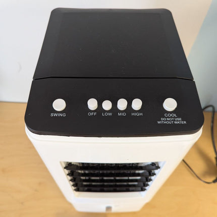 Portable Air Conditioner, 6L Water Tank with 3 Ice Packs, 3-in-1 Evaporative Coo