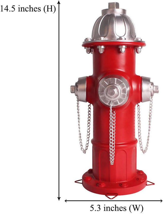 Fire Hydrant Ornaments Resin Crafts Lawn Outdoor Courtyard Hydrant Ornaments Tra