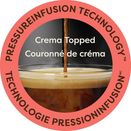 Keurig K-Crema Single Serve K-Cup Pod Coffee Maker, Black