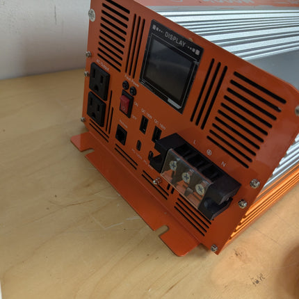 (no remote) JOEMNWART 4000W Pure Sine Wave Inverter 24V DC to 120V AC Converter,