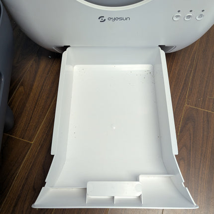 EYESUN 76L Self-Cleaning Cat Litter Box with App Control, 13L Waste Bin, Safety Sensors & Odor Control