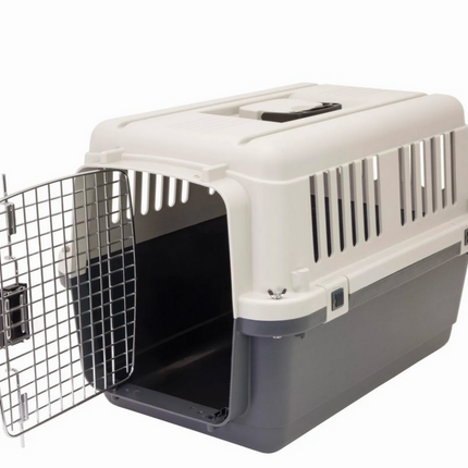 SportPet 24 Inch Durable Plastic Dog Kennel, 24IN PLASTIC KENNEL