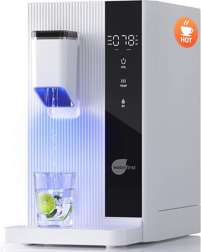 Dr.Water Countertop Reverse Osmosis System, 3S Instant Heat Portable RO Water Fi